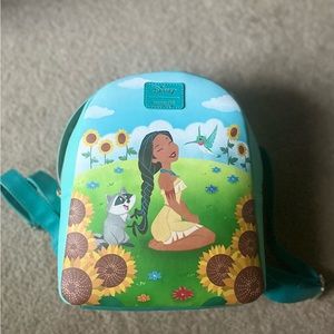 Gently used Pocahontas loungefly backpack